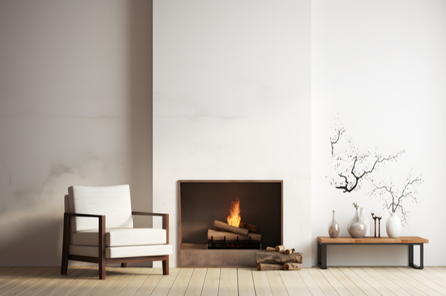 オシャレな暖炉